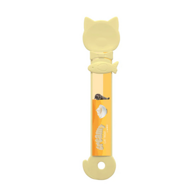 CREAMY CAT SPOON Sunshine Yellow