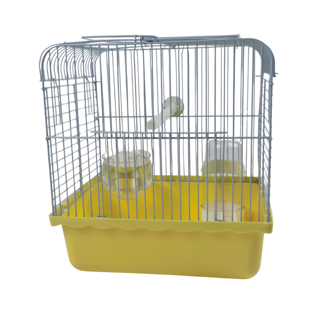 Modern Minimalist Bird Cage yellow 23*17*27