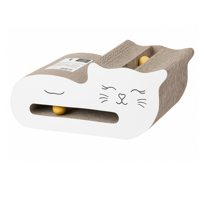 MY SCRATCHY Cat Scratcher JACKSON White