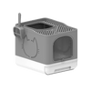 AFP  Minus One Foldable Grey Cat Litter Box -Large Size