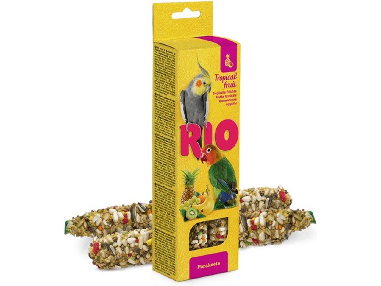 Rio Sticks For Parakeets With Tropical Fruit, 2X75 G