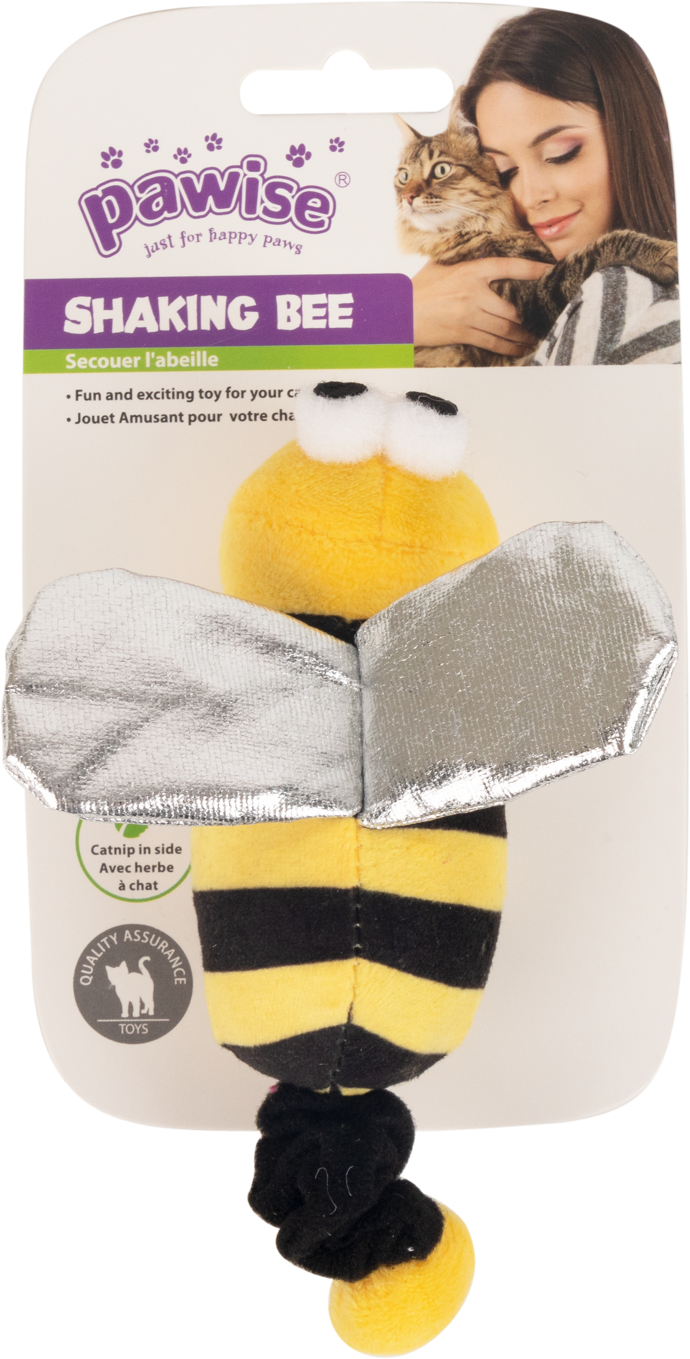 AFP Shkaing Bee Cat Toy