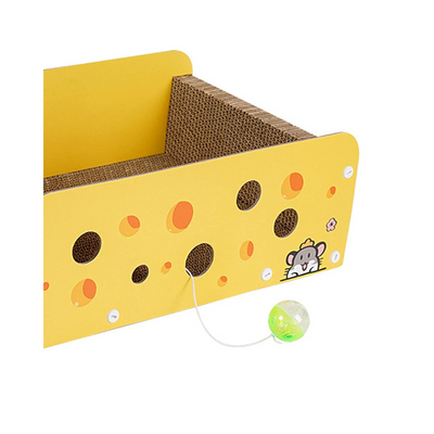 Cat Scratchers Cardboard Scratching Lounge Bed Training Toy 45*30*17cm