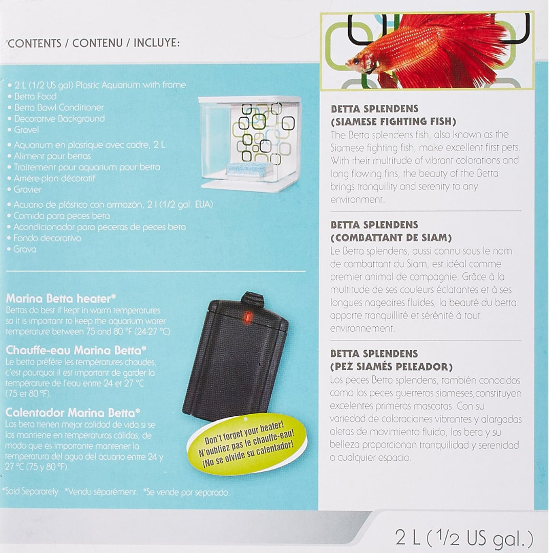 Marina GEO Bubbles Betta Kit 1.85L