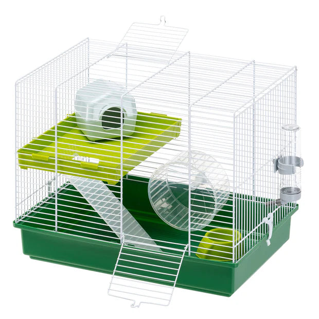 HAMSTER DUO WHITE CAGE