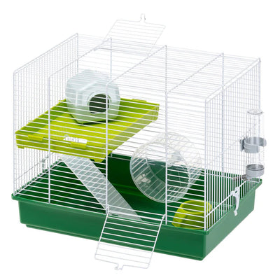 HAMSTER DUO WHITE CAGE