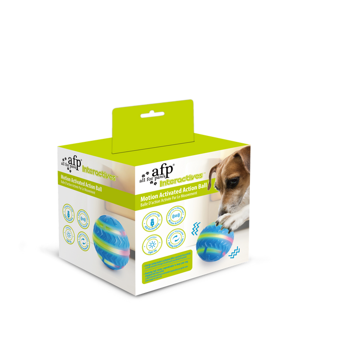 AFP Motion-Activated Interactive Action Ball – Pets Qatar