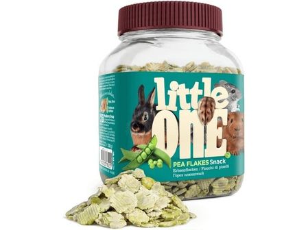 Little One Pea Flakes. Snack For All Small Mammals, 230 G