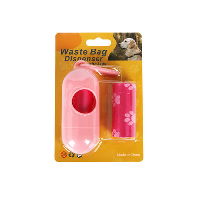 1 Plastic Hook Distributor+2 Roll Garbage Bag/Card Suction Box