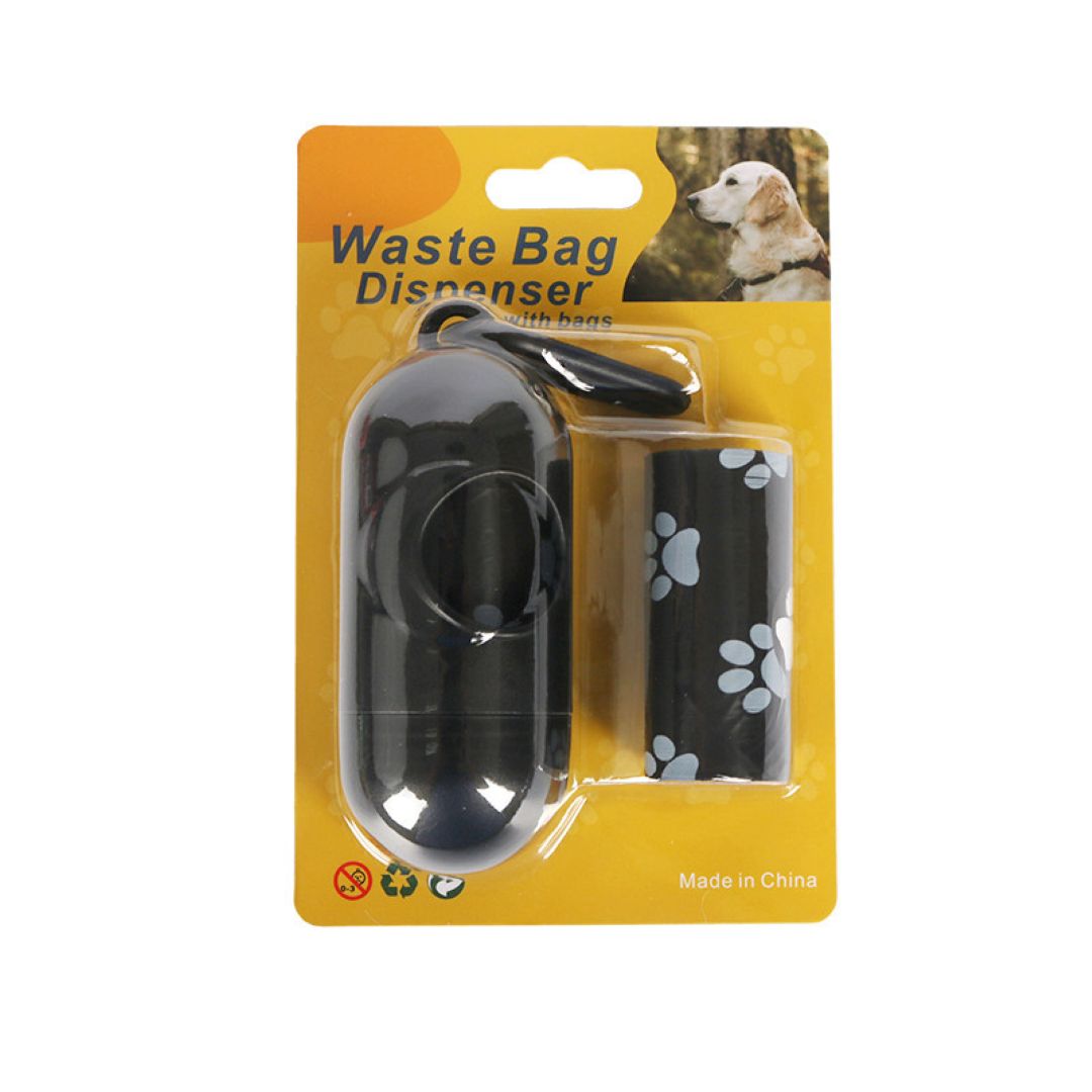 1 Plastic Hook Distributor+2 Roll Garbage Bag/Card Suction Box