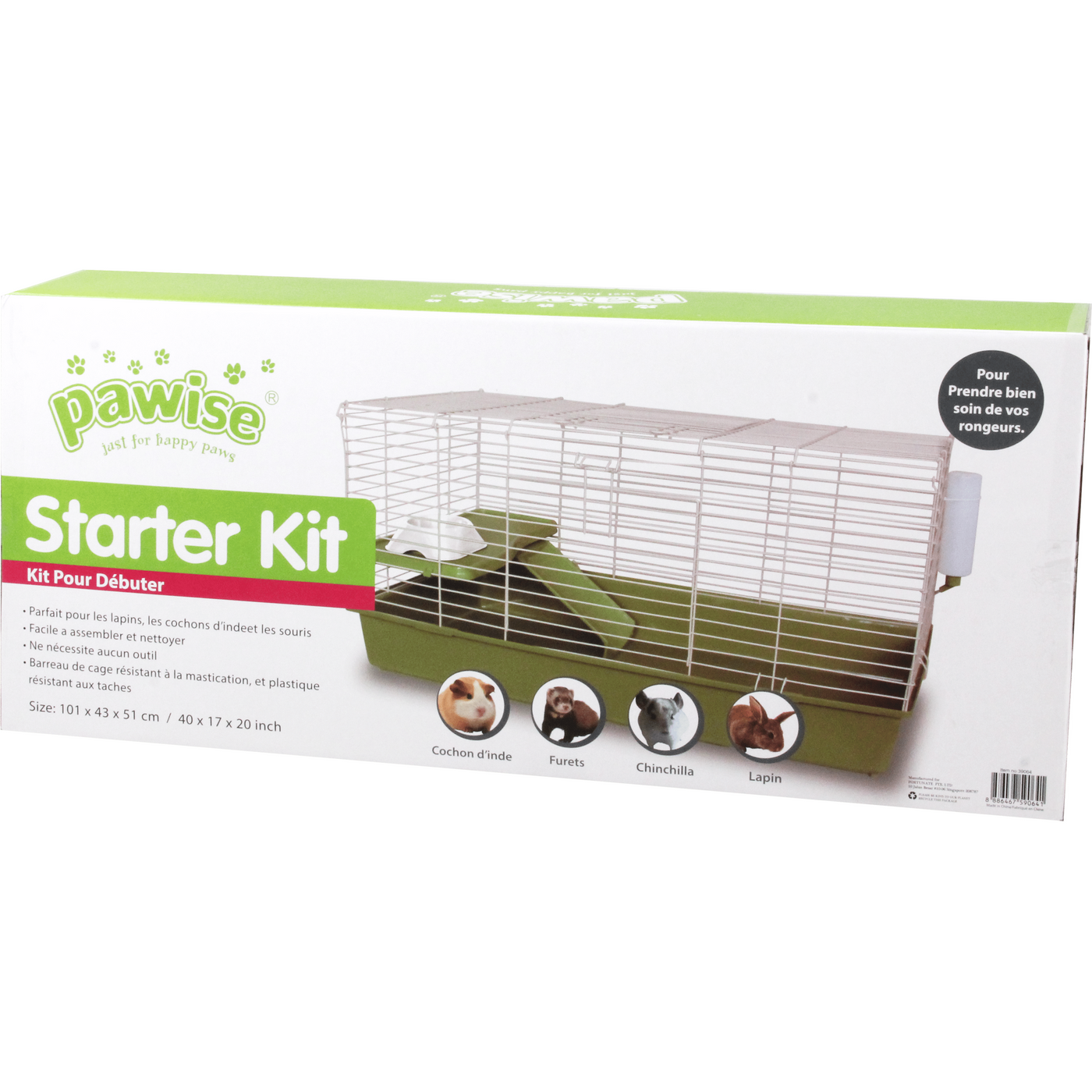 PAWISE Rabbit Starter Kit | Ebi Pet Feeder – Pets Qatar