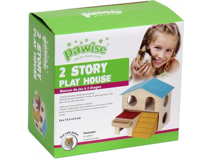 Pawise Colorufl 2 Story House
