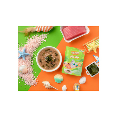 Moochie Meaty Tuna &amp; Wakame Recipe in Gravy Cat Food
