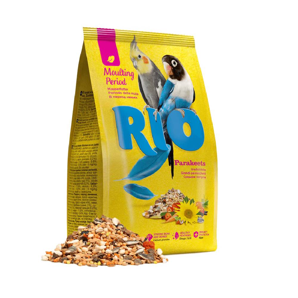 Rio Feed For Parakeets. Moulting Period Feed, 2 Kg