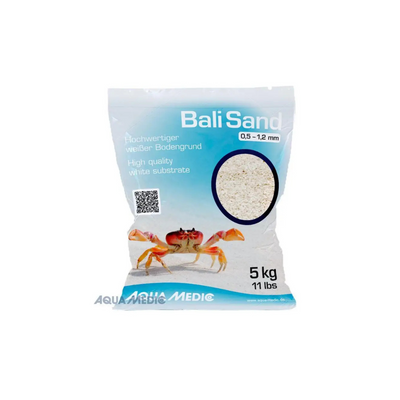 Bali Sand 0.5-1.2 mm – White Limestone Sand for Saltwater Aquariums (5 kg Bag)