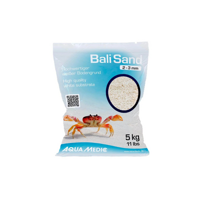 Bali Sand 2-3 mm – White Limestone Sand for Saltwater Aquariums (5 kg Bag)