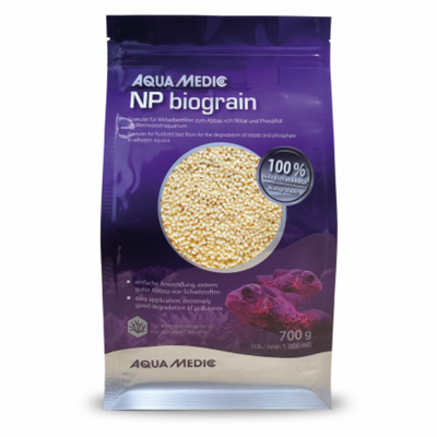 Aqua Medic NP Biograin – Advanced Nitrate &amp; Phosphate Control for Reef Tanks (700g/1000ml)