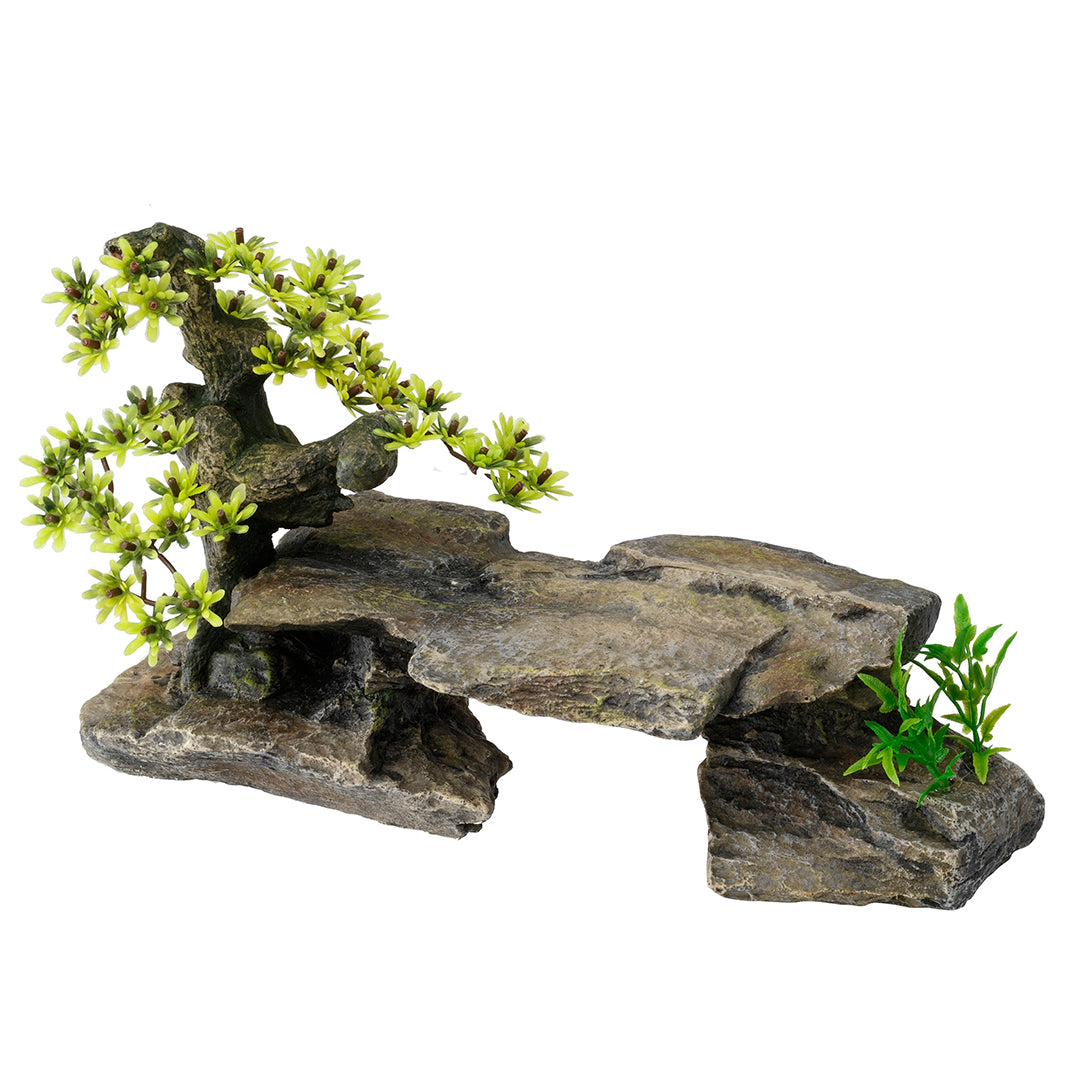 BONSAI STONE 34x15,5x21CM grey