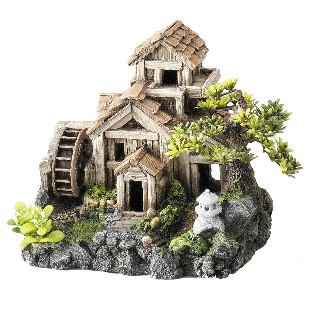 BONSAI WATER MILL WITH BUBBLE ACTION 23x16,5x20CM