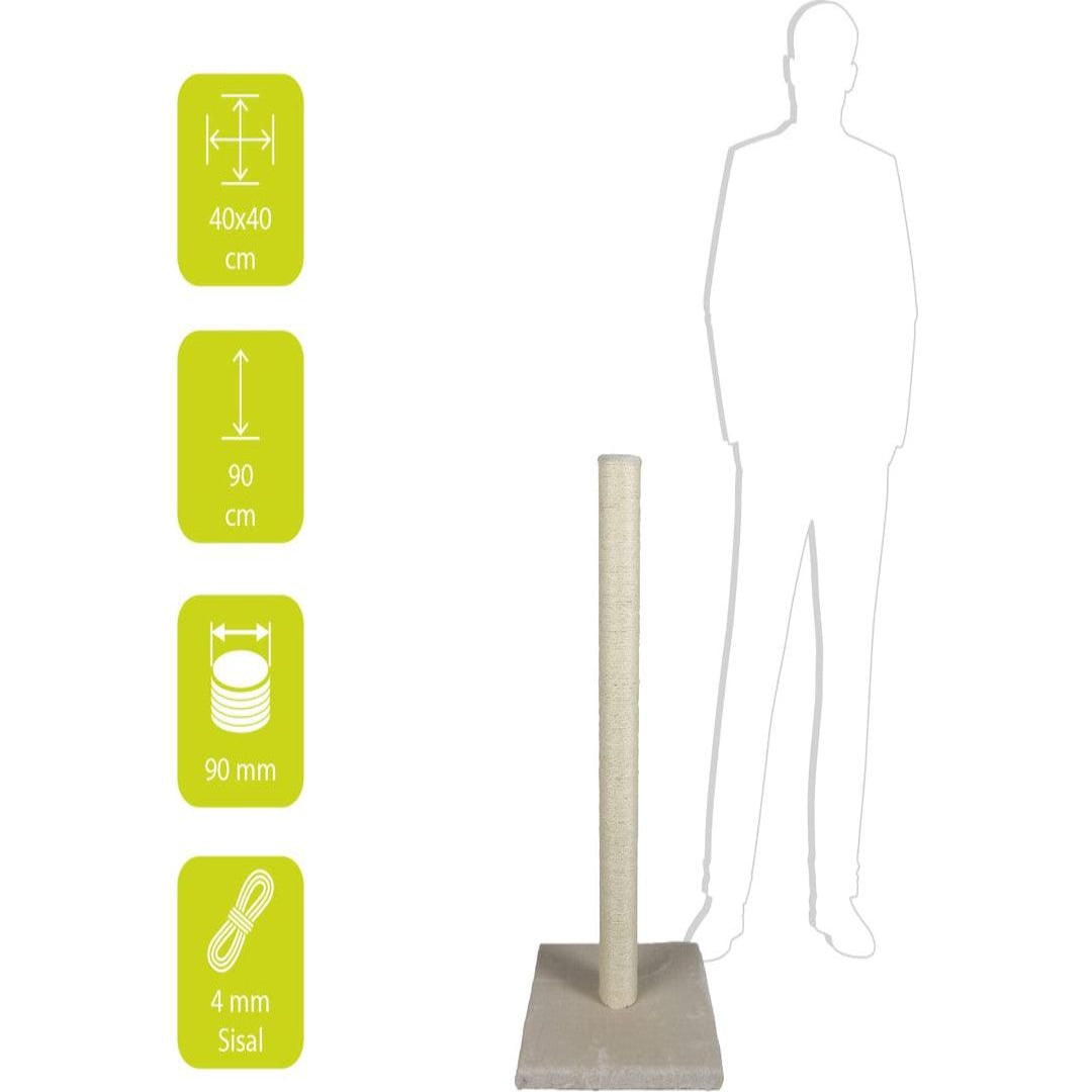 Scratching Tree Classic High Post 40X40X90Cm – Pets Qatar