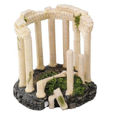 EBI Roman Pavilion with Air Stone Aquarium Ornament