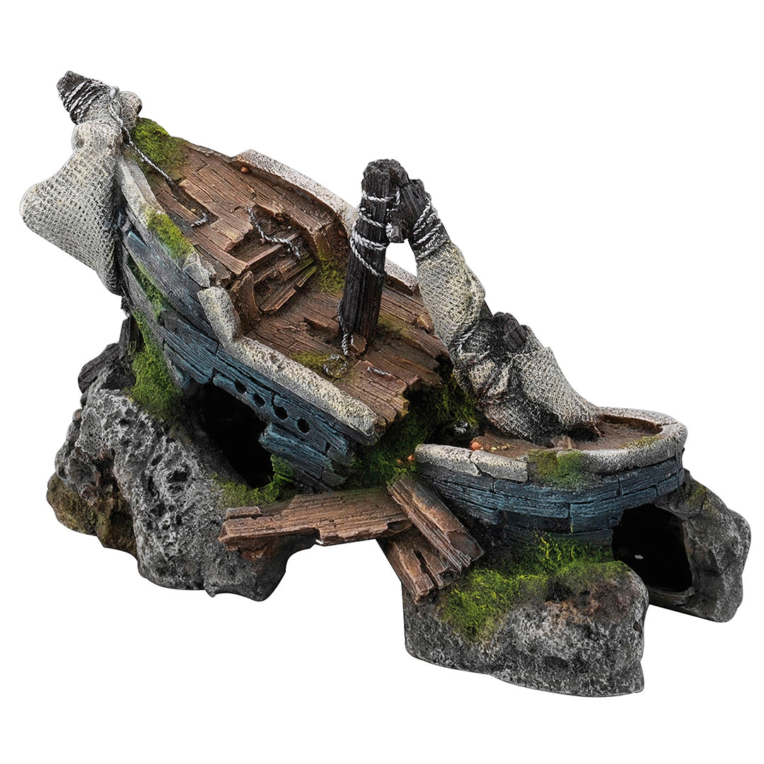 SUNKEN SHIP 1 20x10,5x12,5CM