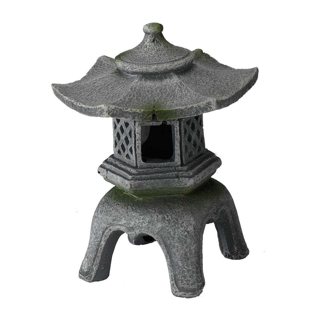 Aqua Della Balinese Lantern – Enchanting Aquarium &amp; Terrarium Ornament for Aquatic and Reptile Habitats