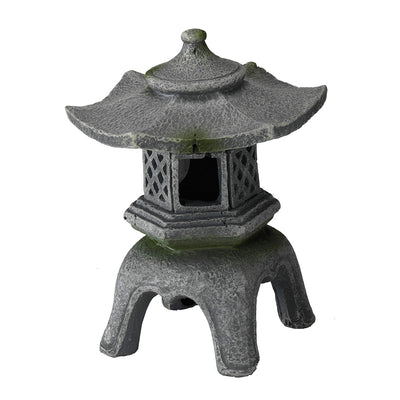 Aqua Della Balinese Lantern – Enchanting Aquarium &amp; Terrarium Ornament for Aquatic and Reptile Habitats