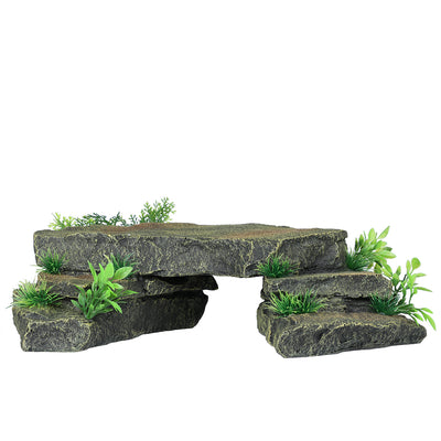 GREEN SLATE BRIDGE 36x21x9,5CM