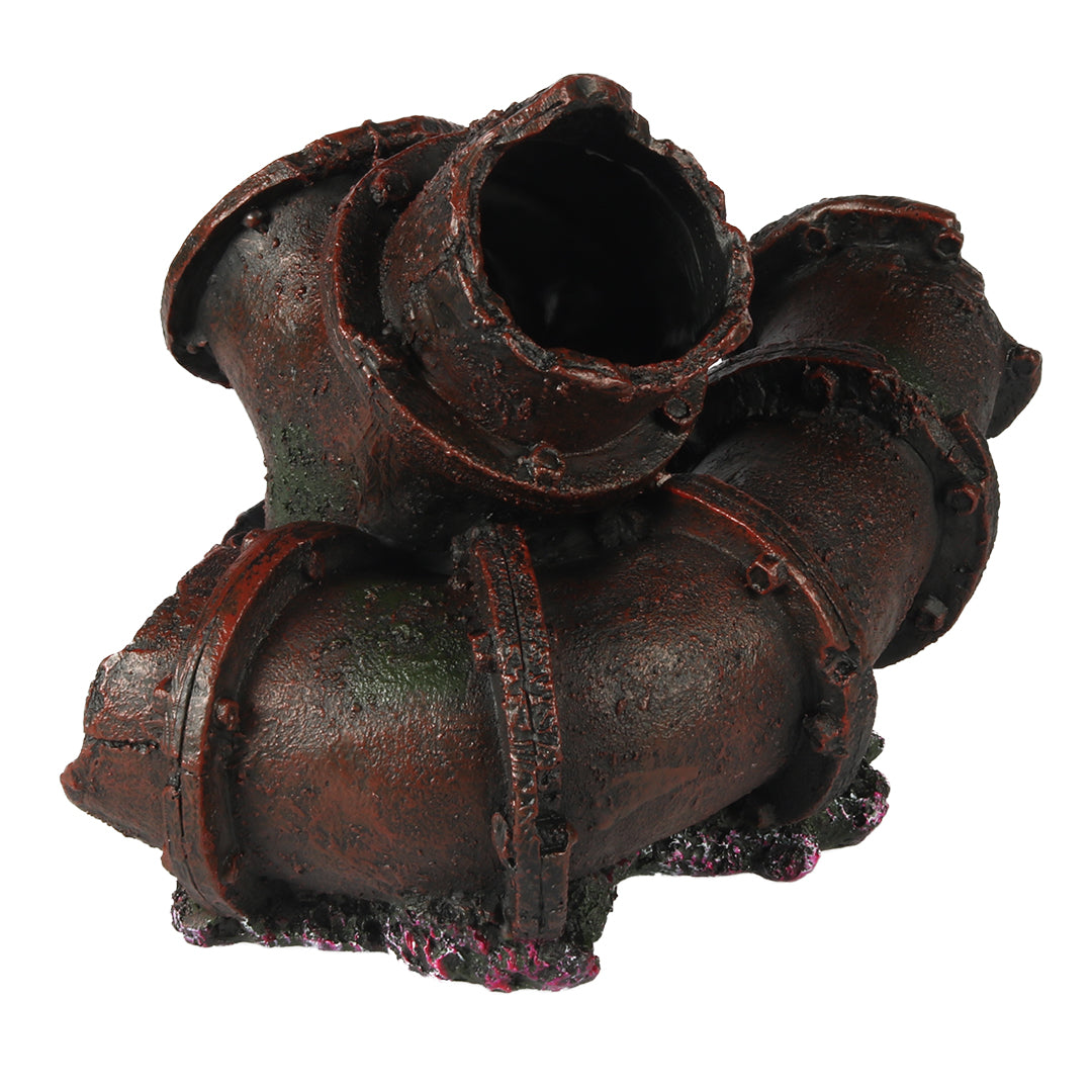 Metal Pipe 22x15x15cm