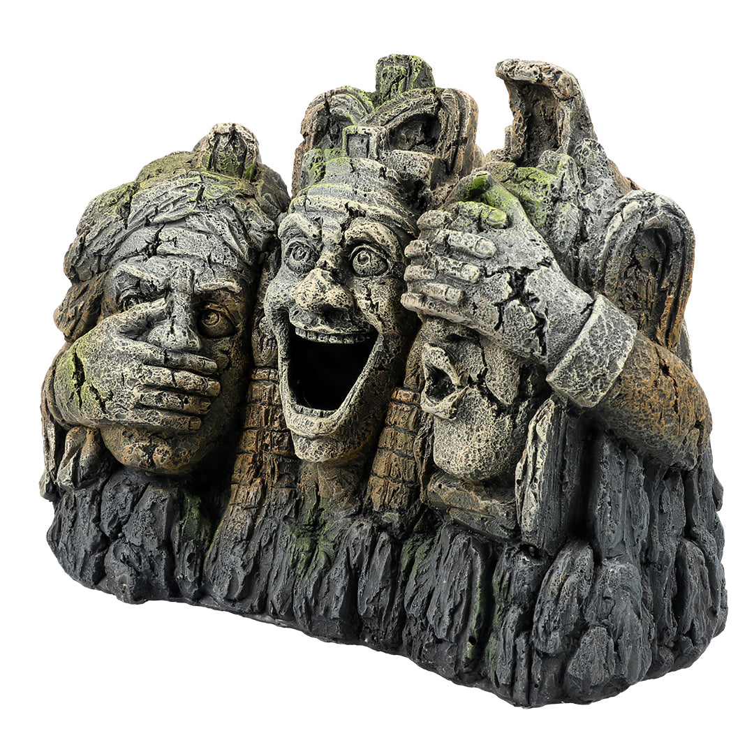 HEAR, SEE AND SPEAK NO EVIL ROCK 21,5x12,3x16CM