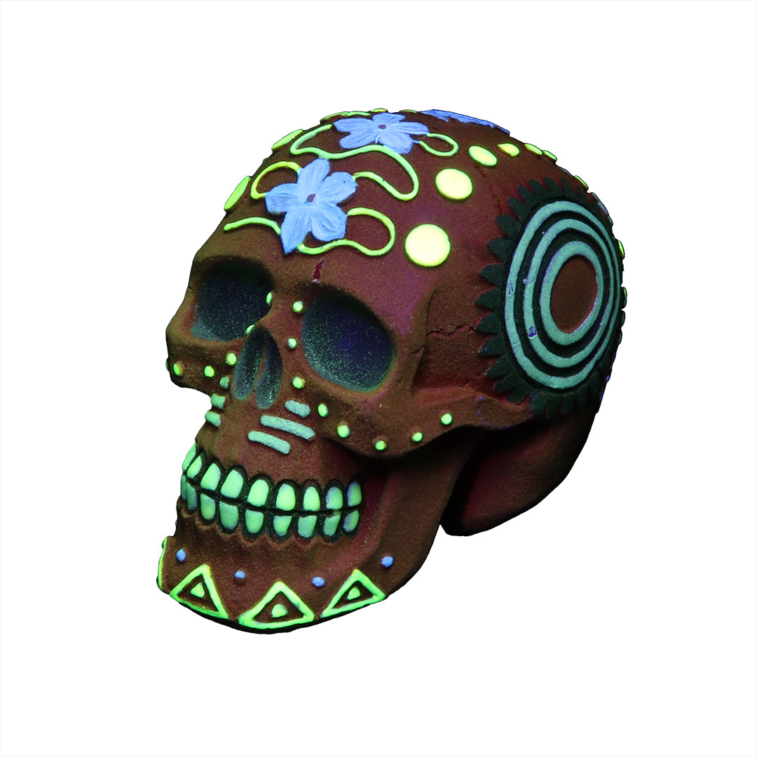 dia de los muertos skull 1 11,8x7,8x9CM Multicolour