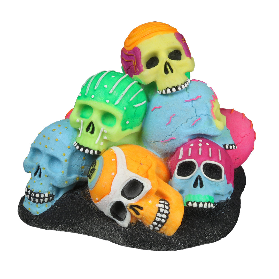 dia de los muertos skulls pile 15,1x14,2x11,8CM Multicolour