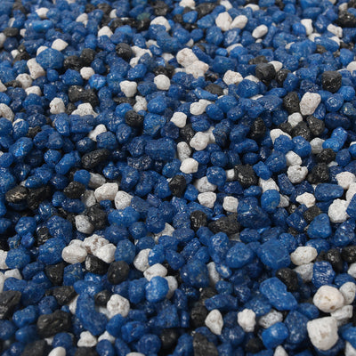 Aquarium gravel Blue mix 10KG blue