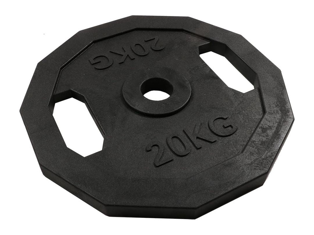 For The Gainz - barbell dog toy 22,8x22,8x1,7cm black