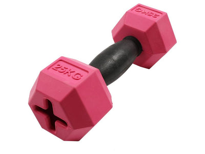 For The Gainz - Dumbbell Dog Toy Purple/Black
