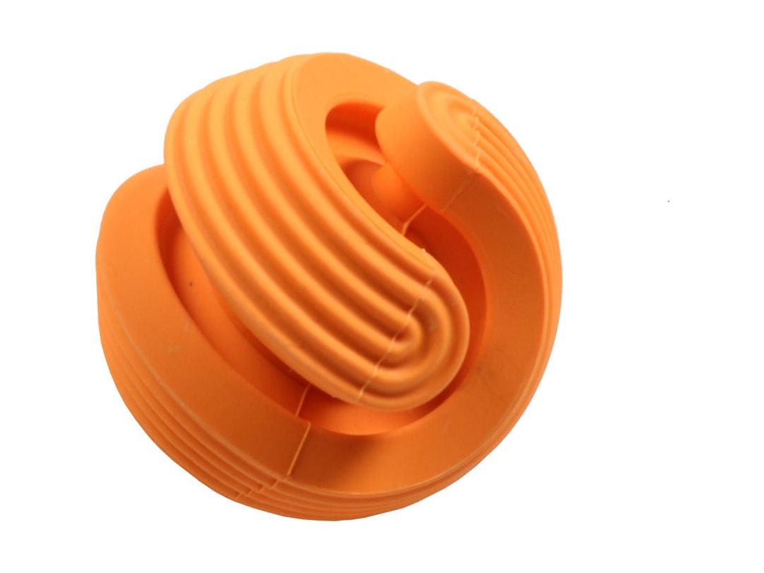 Snack My Ball - لعبة الوجبات الخفيفة 8,5x8,5x8,5 سم برتقالية