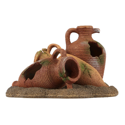 Amphoras cluster L - 31x24x18cm multicolour