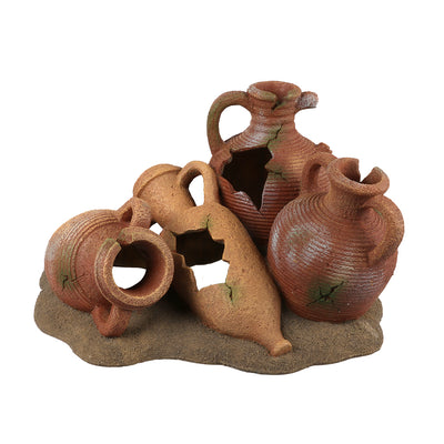 Amphoras cluster L - 31x24x18cm multicolour