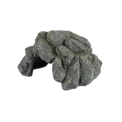 Reptile cave L - 29x25x11,5cm anthracite