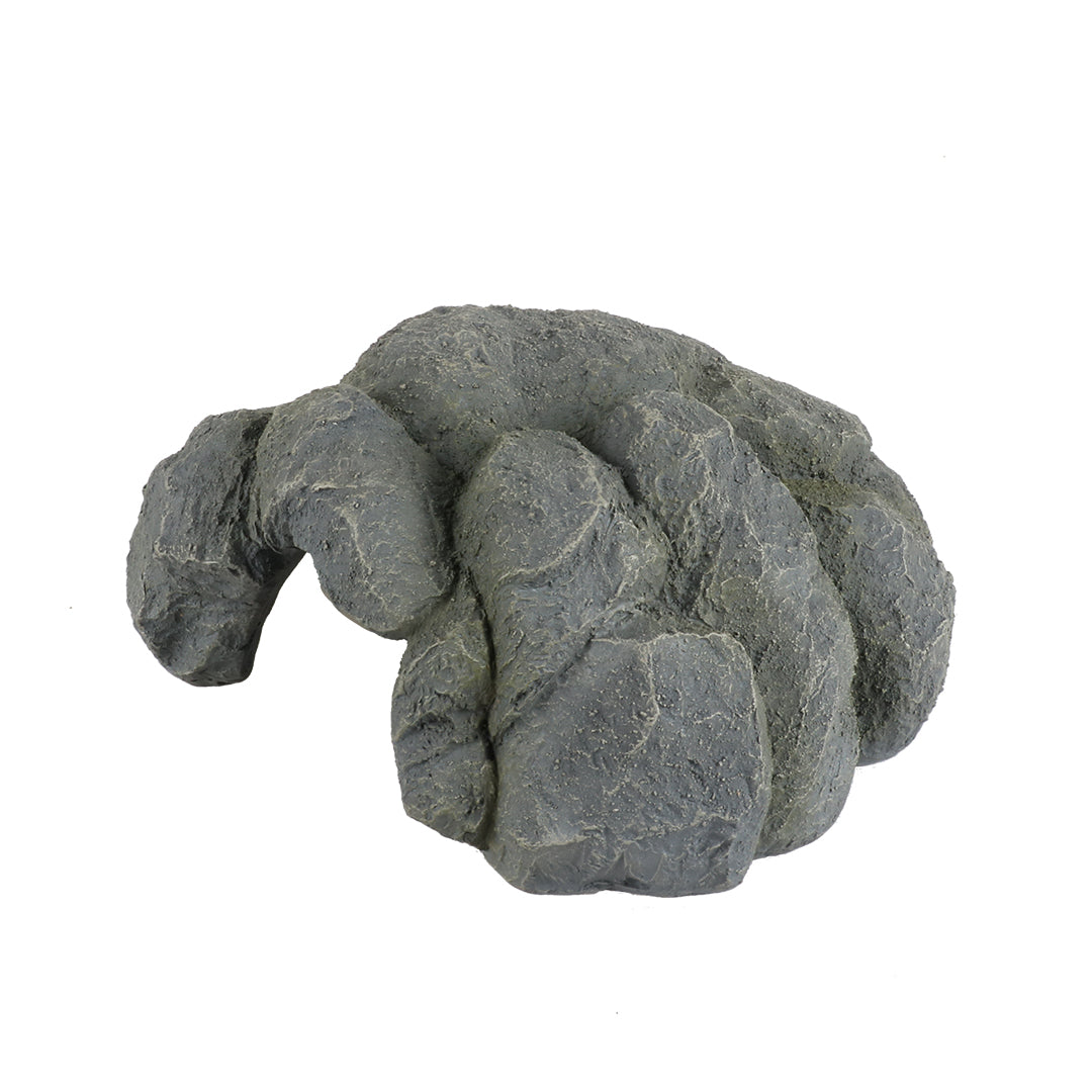 Reptile cave L - 29x25x11,5cm anthracite