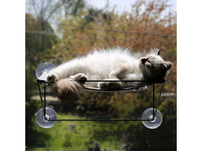 OLIVIA - Window hammock 45x30x20cm grey