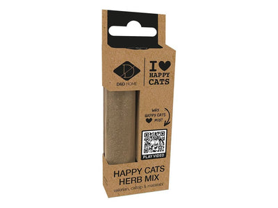 I LOVE HAPPY CATS HERB MIX REFILLABLE 2 TUBES 2st - 1,5x1,5x10cm