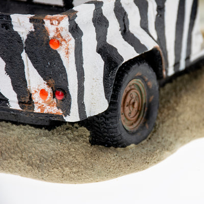 Desert Car British 23x14x12cm black
