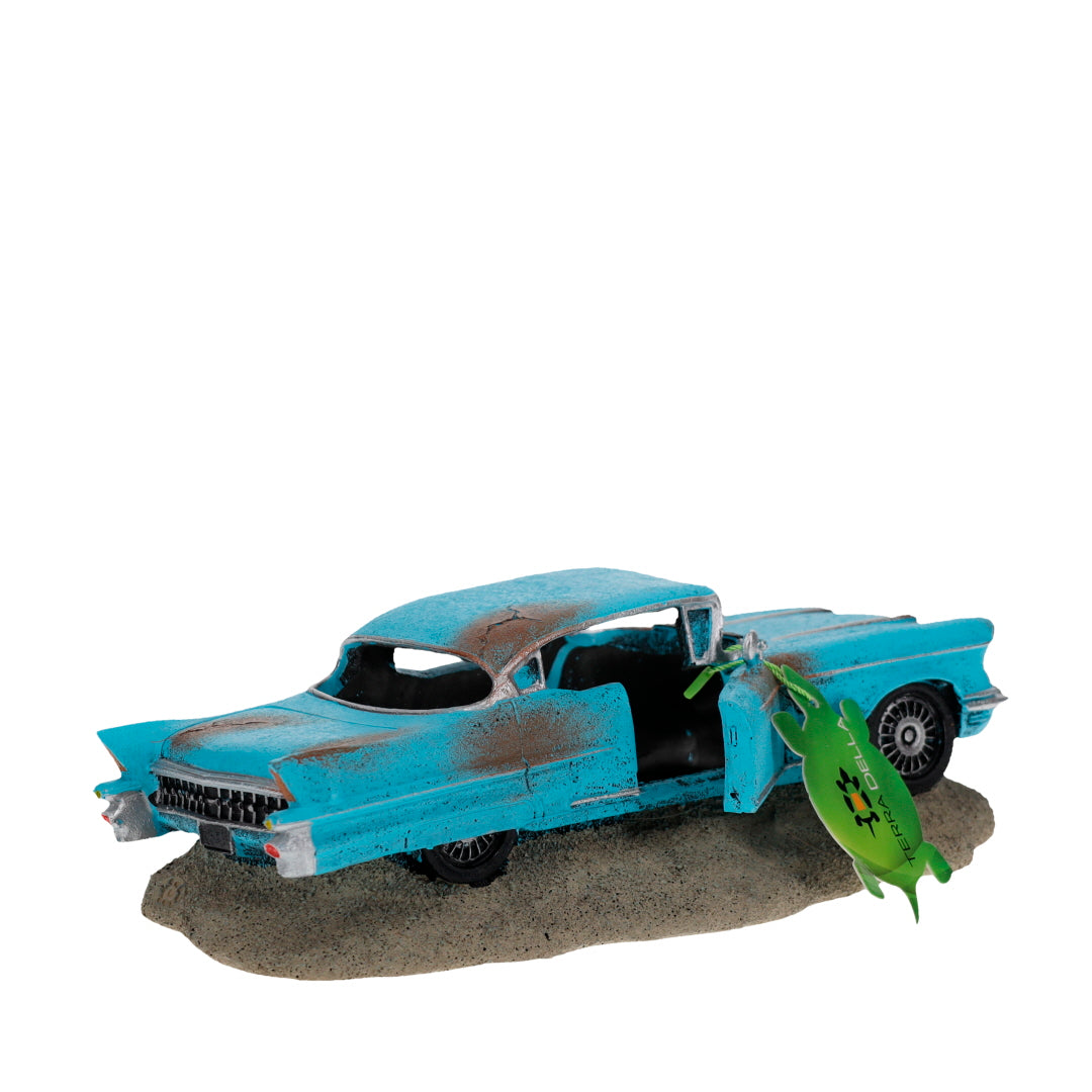Desert Car American 28x14x9cm blue