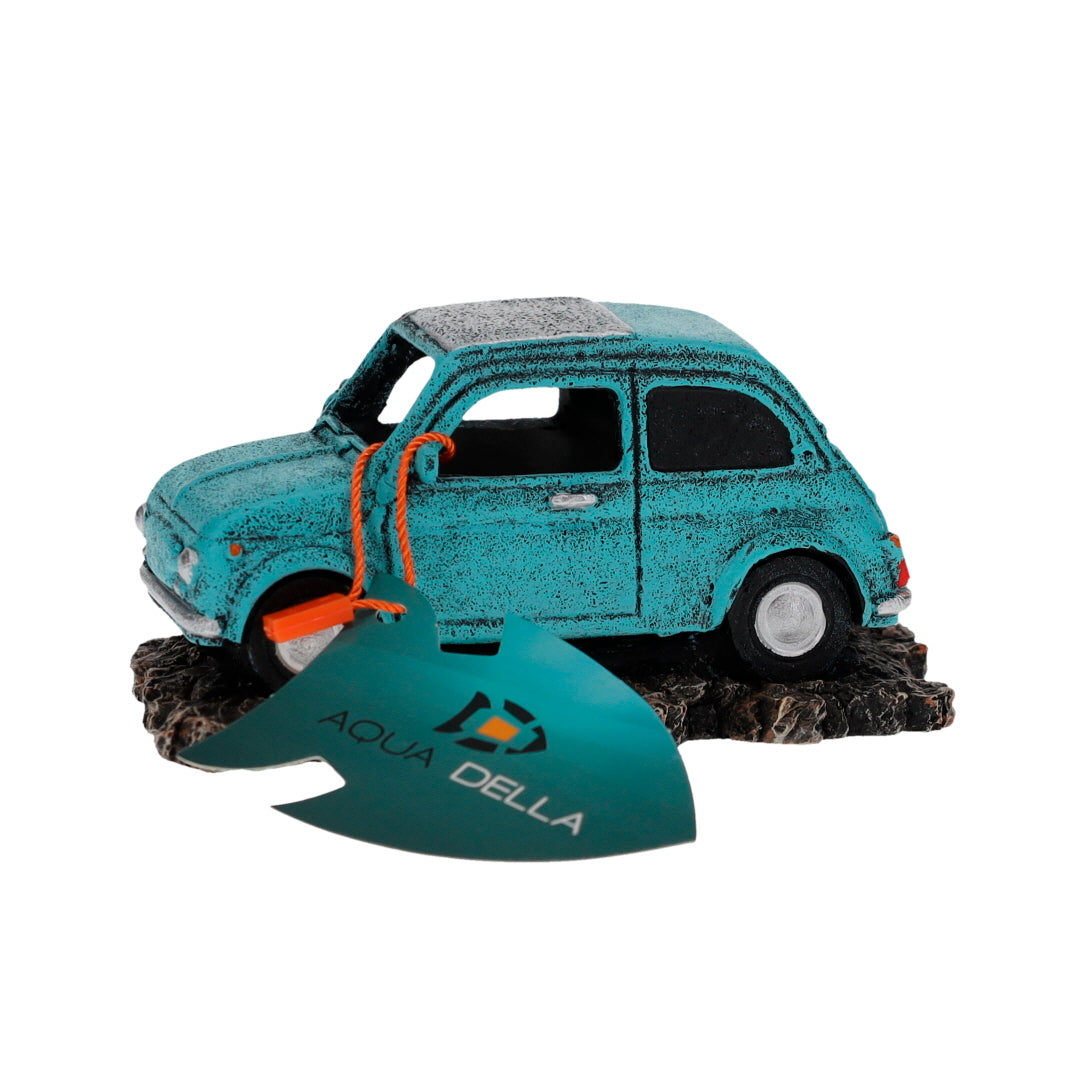 classic car Italian 12x6,5x5,5cm blue