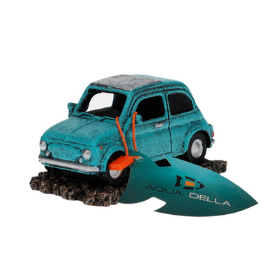classic car Italian 12x6,5x5,5cm blue