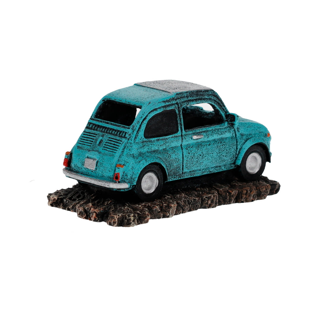 classic car Italian 12x6,5x5,5cm blue