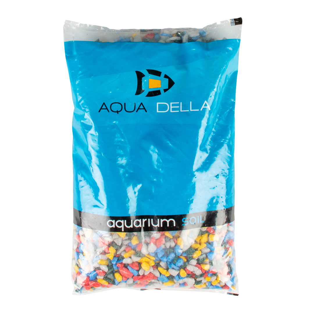 Mix retro aquarium gravel 6-9mm/2kg multicolour