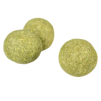 Catnip Balls 3-Pack – 4cm Pressed Catnip Refills for Petit Puffi | Irresistible Cat Toy